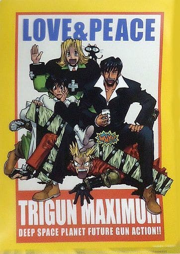 Trigun Vash the Stampede Milly Thompson Kuroneko-sama Clear File Used