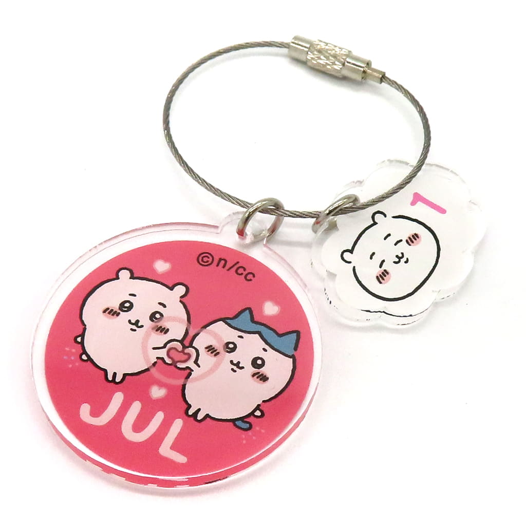 Chiikawa Hachiware Acrylic Key Holder 365days Chiikawa Wakuwaku Amusement Park (Pre-owned)