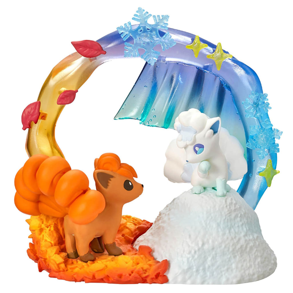 Vulpix (Alolan Form) Pokémon Circular Diorama Collection 2 Trading Figure Re-Ment Pokémon Re-Ment - Re-Ment