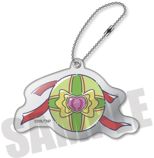 Tokyo Mew Mew Mew Lettuce Acrylic Mirror Slide Keychain, Retorpop Series, D. Mew Lettuce, Keychain