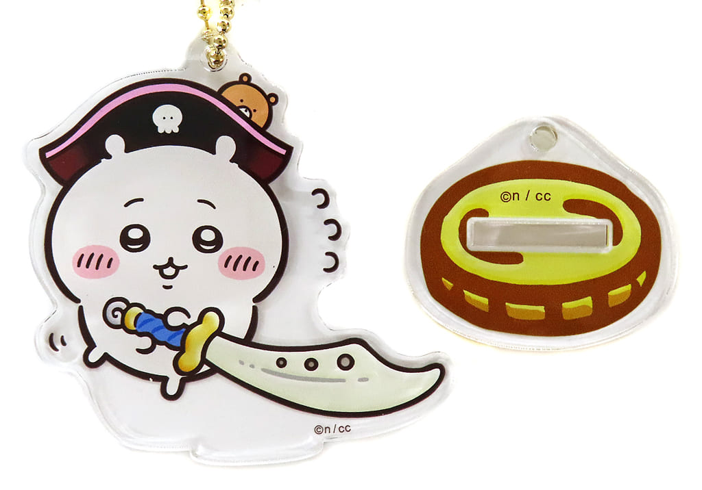Chiikawa Acrylic Stand Keychain Chiikawa Adventure Odaiba Adventurer 2024 Used Acrylic Goods