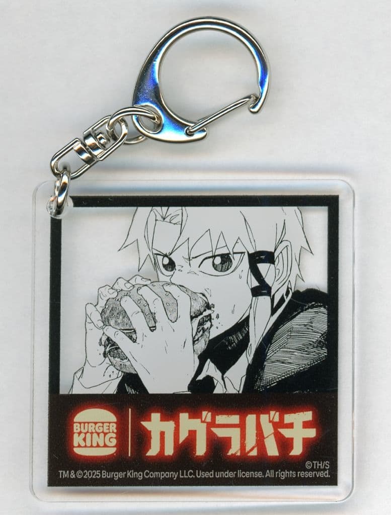 Kagurabachi Hakuri Sazanami Original Acrylic Keychain