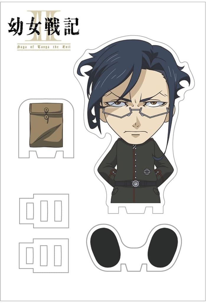 Saga of Tanya the Evil II Rerugen Sitting Mascot! Acrylic Stand - Groove Garage