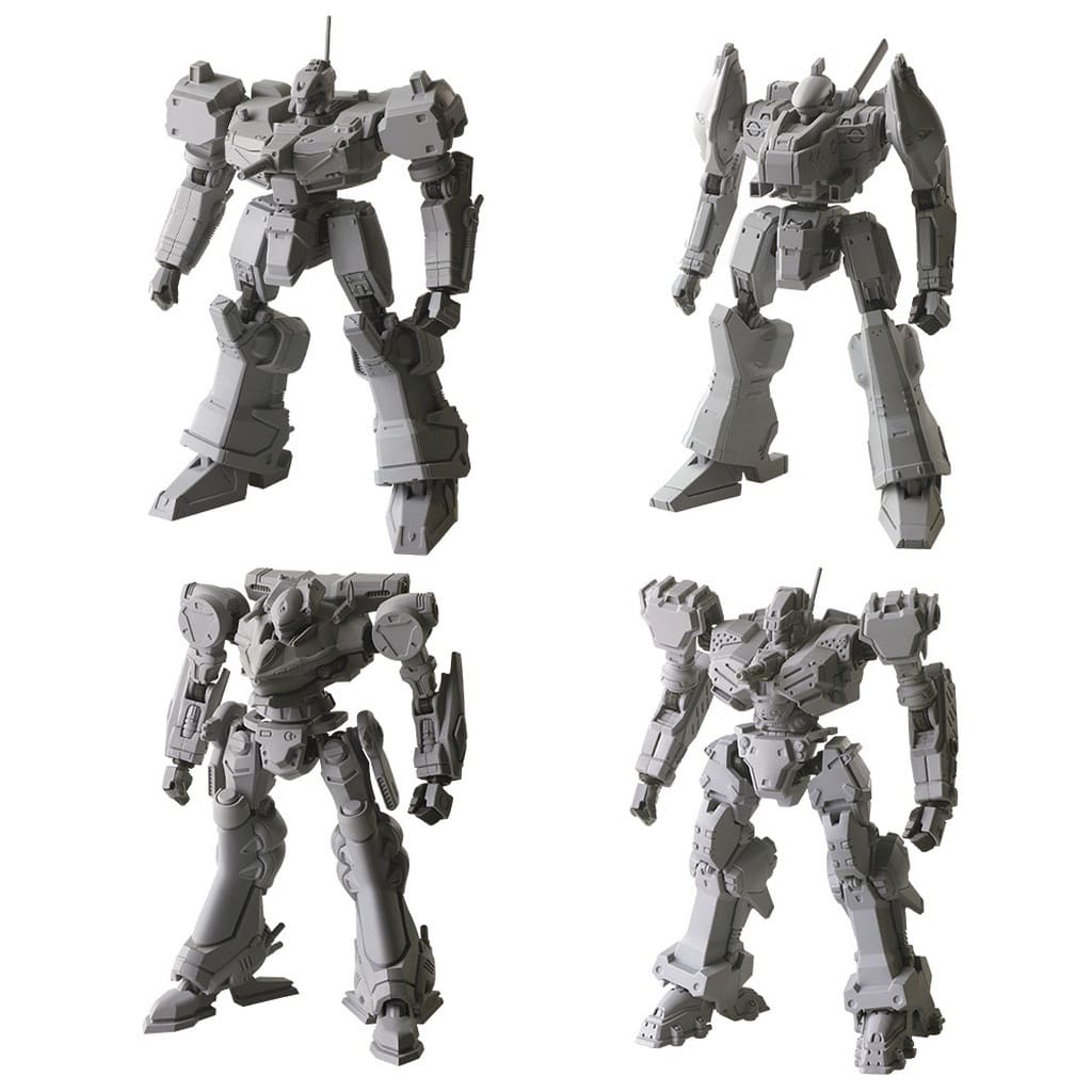 Armored Core STRUCTURE ARTS Vol. 1 Non-Scale Plastic Model Kit 4-Type Box - Kotobukiya