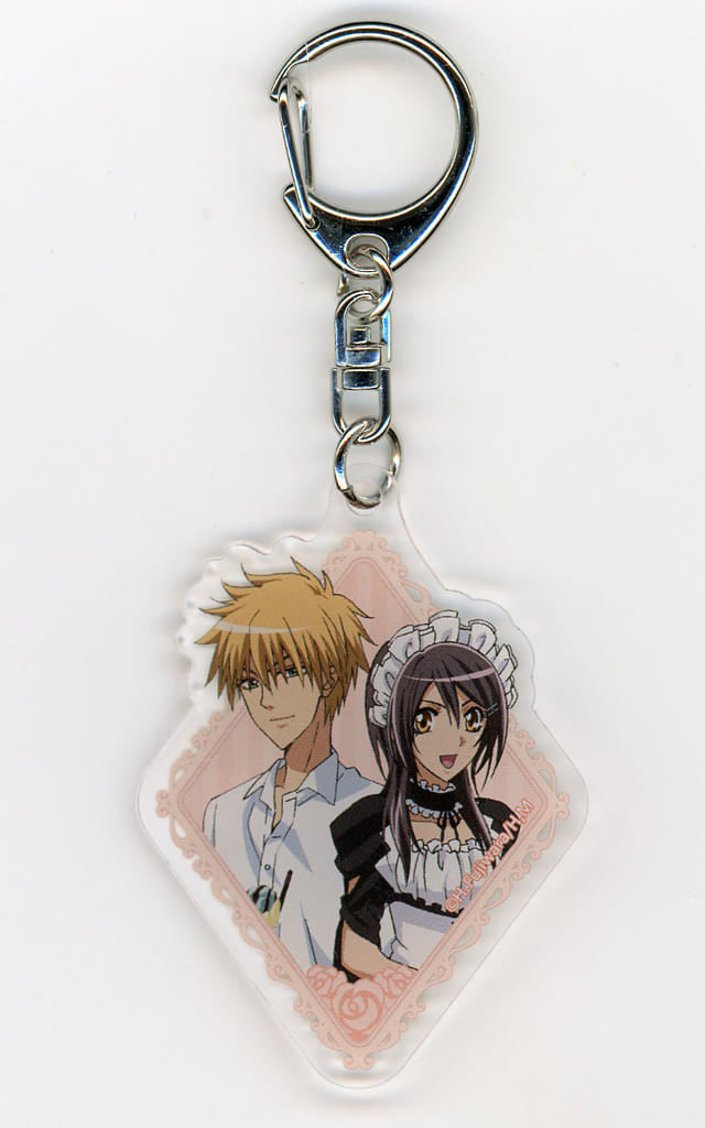 Maid Sama! Misaki Ayuzawa Takumi Usui Acrylic Keychain Collection 2 Keychain Set Acrylic Goods