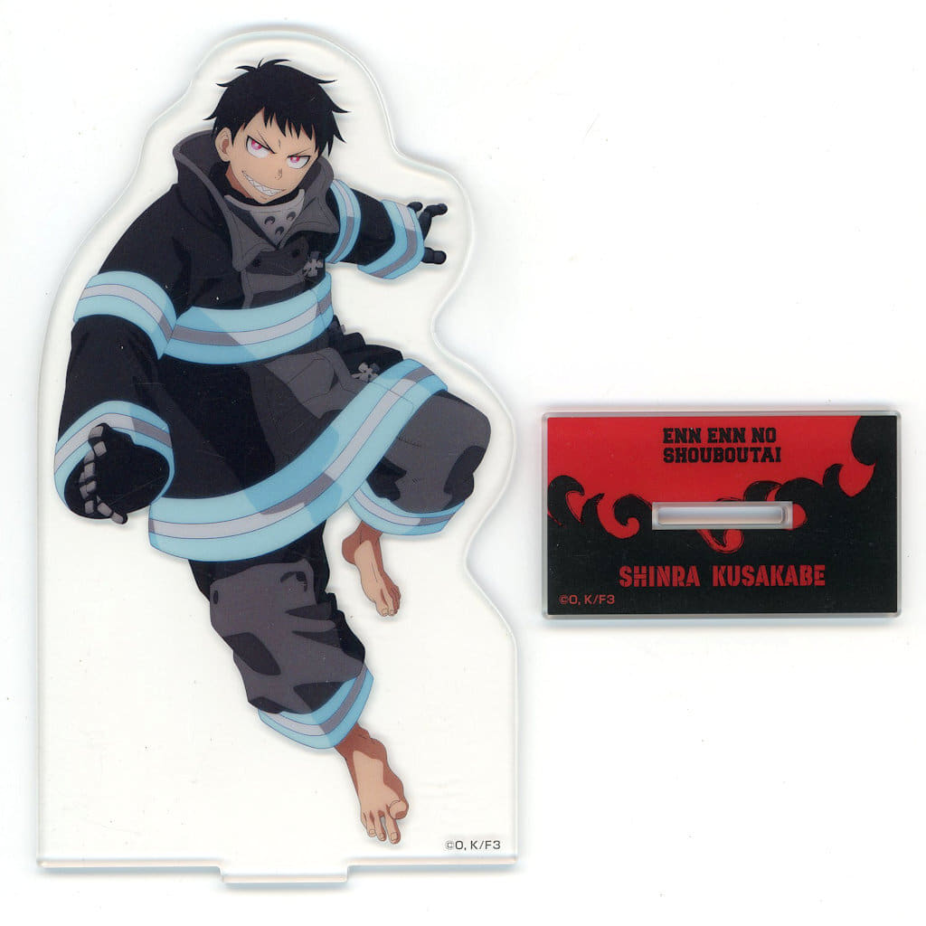Fire Force Shinra Kusakabe DMM Kuji Big Acrylic Stand - DMM.com