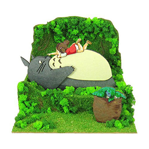 Studio Ghibli Totoro Mei and Totoro Miniature Art Kit Studio Ghibli Mini Series MP07-48 - Sankei