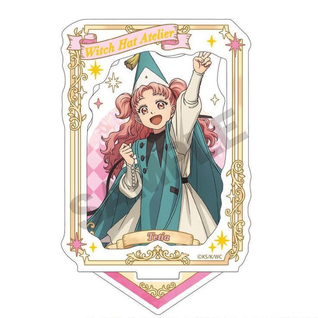 Witch Hat Atelier Tetia Acrylic Stand Framed Foil Stamped Acrylic Stand