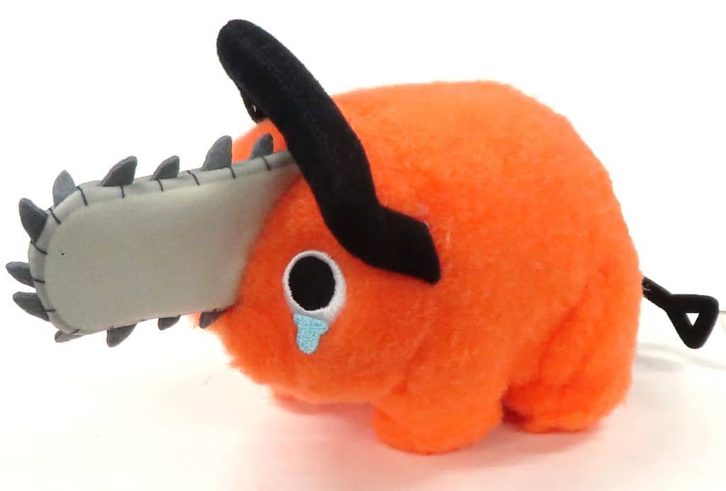 Chainsaw Man Pochita (Crying Face) Wool Felt-Style Plush - SK Japan (Pre-owned)