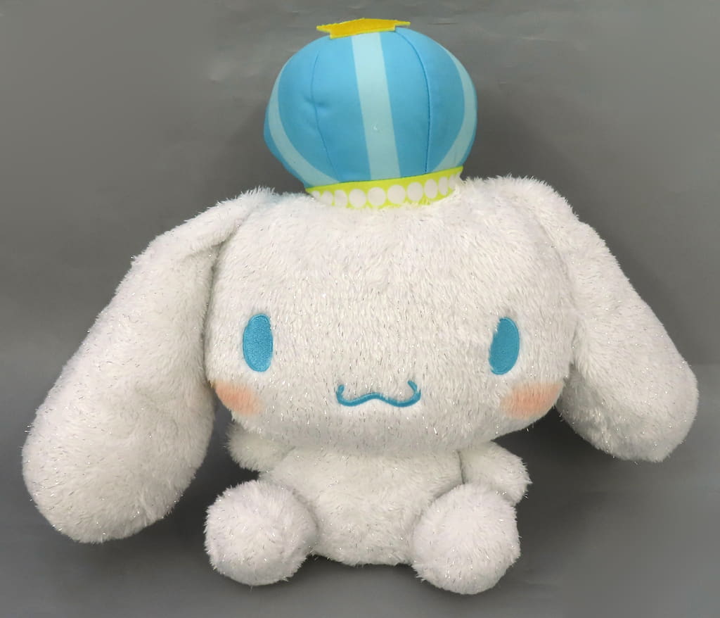 Sanrio Cinnamoroll Oshameshi Kirakira BIG Plush KING Ver. Cinnamoroll Plush - FuRyu