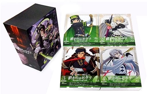 Seraph of the End Season 1 Blu-ray Box Set, 4 Discs, Used (Limited First Edition) - NBCUniversal Entertainment