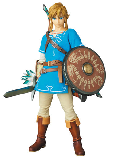 The Legend of Zelda: Breath of the Wild Link RAH Real Action Heroes Figure - Medicom Toy
