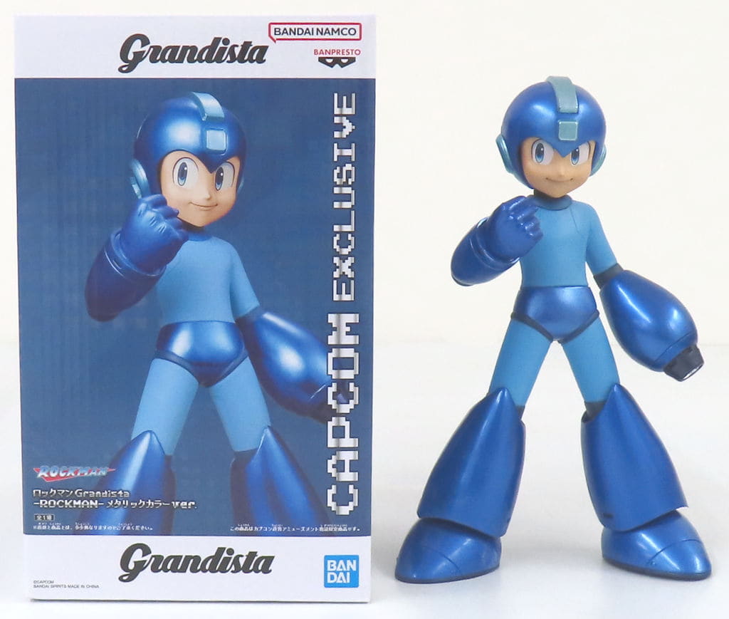Mega Man Grandista-ROCKMAN- Metallic Color Version Figure