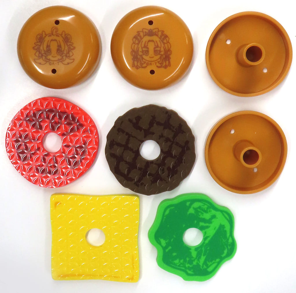 Pretty Cure Hamburger Shop Playset Bun and Ingredient Parts (Pre-owned) - Kodansha