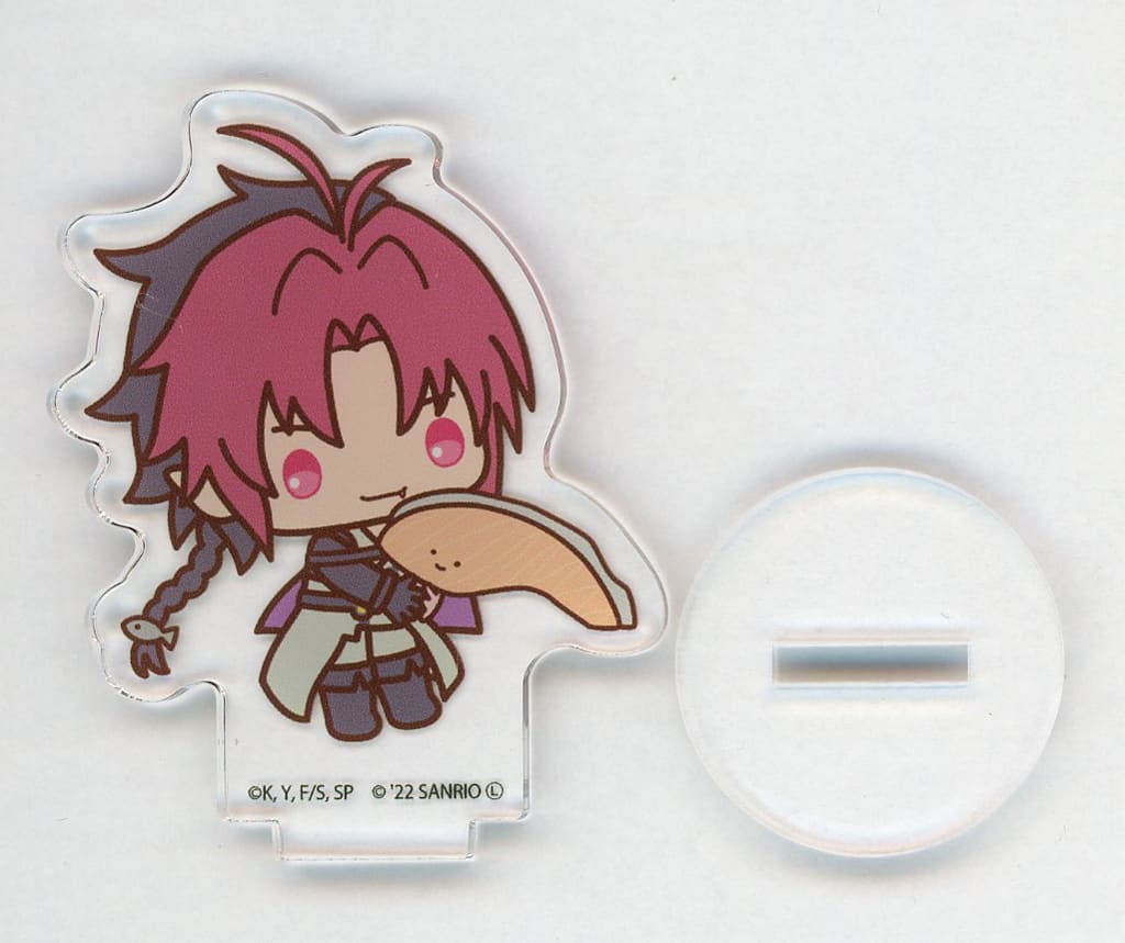 Seraph of the End Crowley Eusford Acrylic Stand Sanrio Characters Collaboration Mini Illustration (Pre-owned) A3