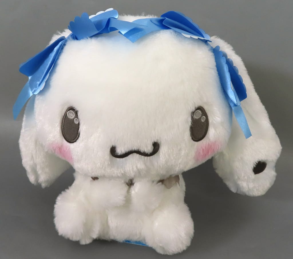 Cinnamoroll Big Plush (Blue) Devil Ribbon Sanrio Characters - FuRyu (Pre-owned)