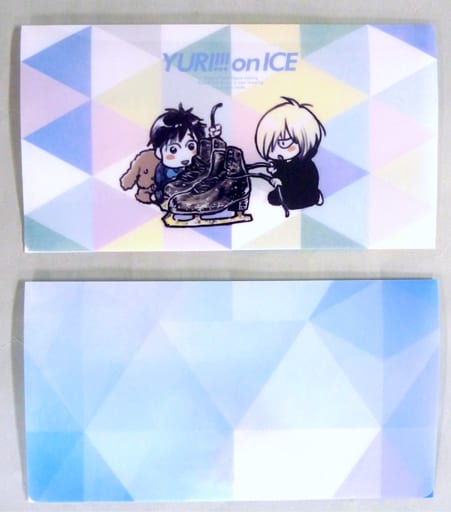 Yuri!!! on Ice Yuri Katsuki & Viktor Nikiforov Hiroshi Kubo Illustrated Ticket Case (Pre-owned)