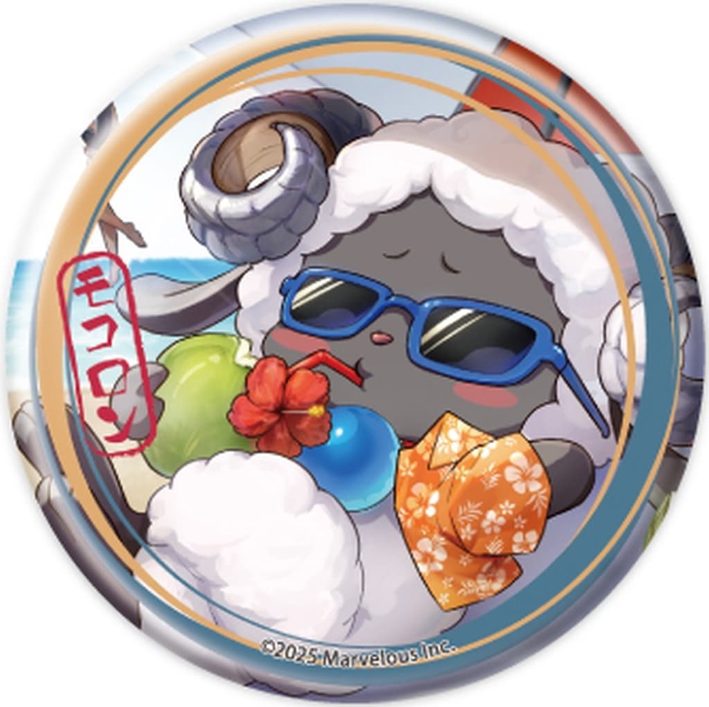 Rune Factory Mokoron Can Badge - A3
