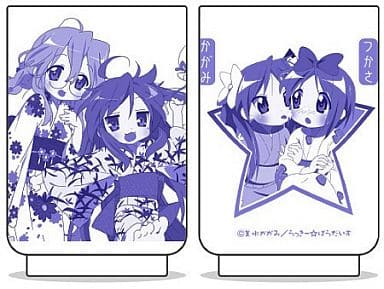 Lucky Star Yukata Teacup Set Kagami Tsukasa Konata Miyuki Character Goods - COSPA