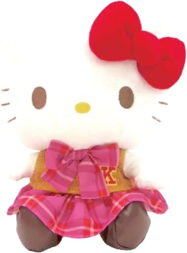 Sanrio Characters Hello Kitty Retro Uniform Plush (S) Nakajima Corporation - Nakajima Corporation (Pre-owned)