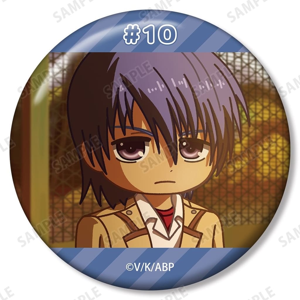 Angel Beats! Hideki Hinata Trading Yuru Koma Can Badge Pre-owned - Arma Bianca