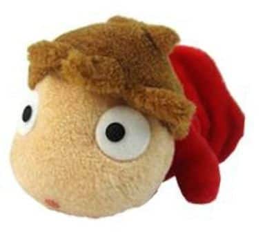 Ponyo Swimming Plush (S) Ghibli Ponyo Stuffed Toy Studio Ghibli Plush - Pre-owned