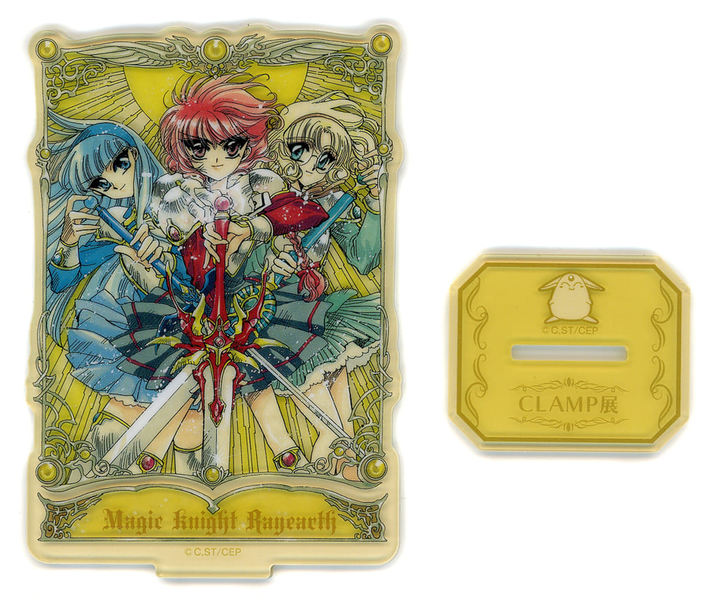 Magic Knight Rayearth Acrylic Stand Hikaru Shidou Umi Ryuzaki Fu Hououji Rayearth Series Ensky (Pre-owned)