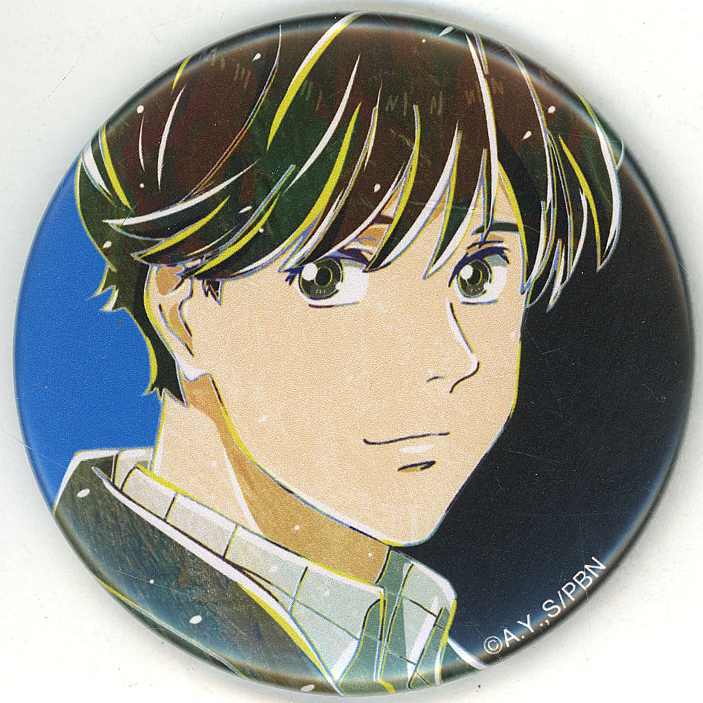 Banana Fish Eiji Okumura Ani-Art Matte Can Badge Trading - Arma Bianca (Pre-owned)