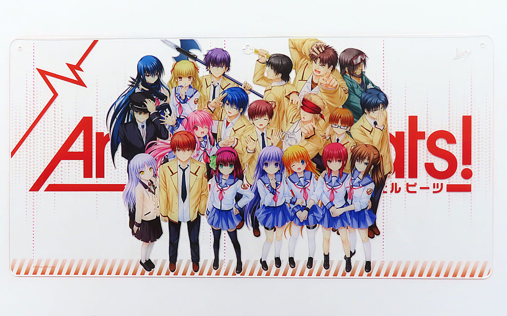 Angel Beats! Wall Acrylic Plate Collection Visual Arts Winter Fes 2025 & C107 Goods (Pre-owned)