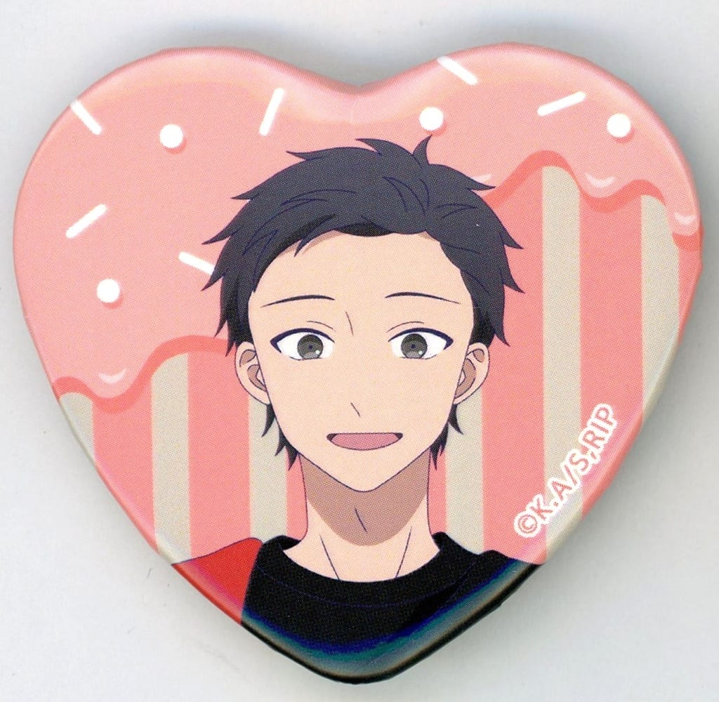 The Ramparts of Ice Yota Hino Heart-Shaped Character Badge Collection Can Badge - Movic