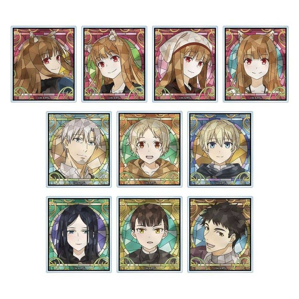 Spice and Wolf Aure Glass Trading Acrylic Card Set of 10 - Arma Bianca