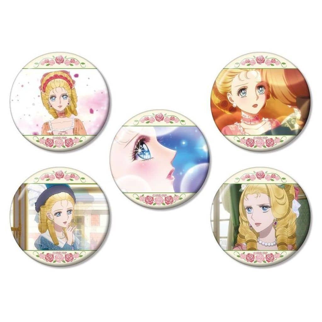 Marie Antoinette 5-Piece Scene Can Badge Set The Rose of Versailles Theatrical Anime - Arma Bianca