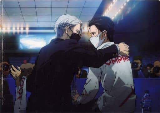 Yuri!!! on Ice Yuri Katsuki Victor Nikiforov A4 Clear File Official Illustration C MIZUNO Collab
