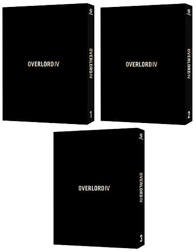 Overlord IV Complete 3-Volume Set with Box