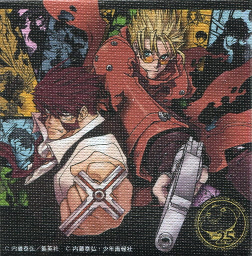 Trigun Event Main Visual Original Mini Canvas (Entry Ticket Bonus, Used)
