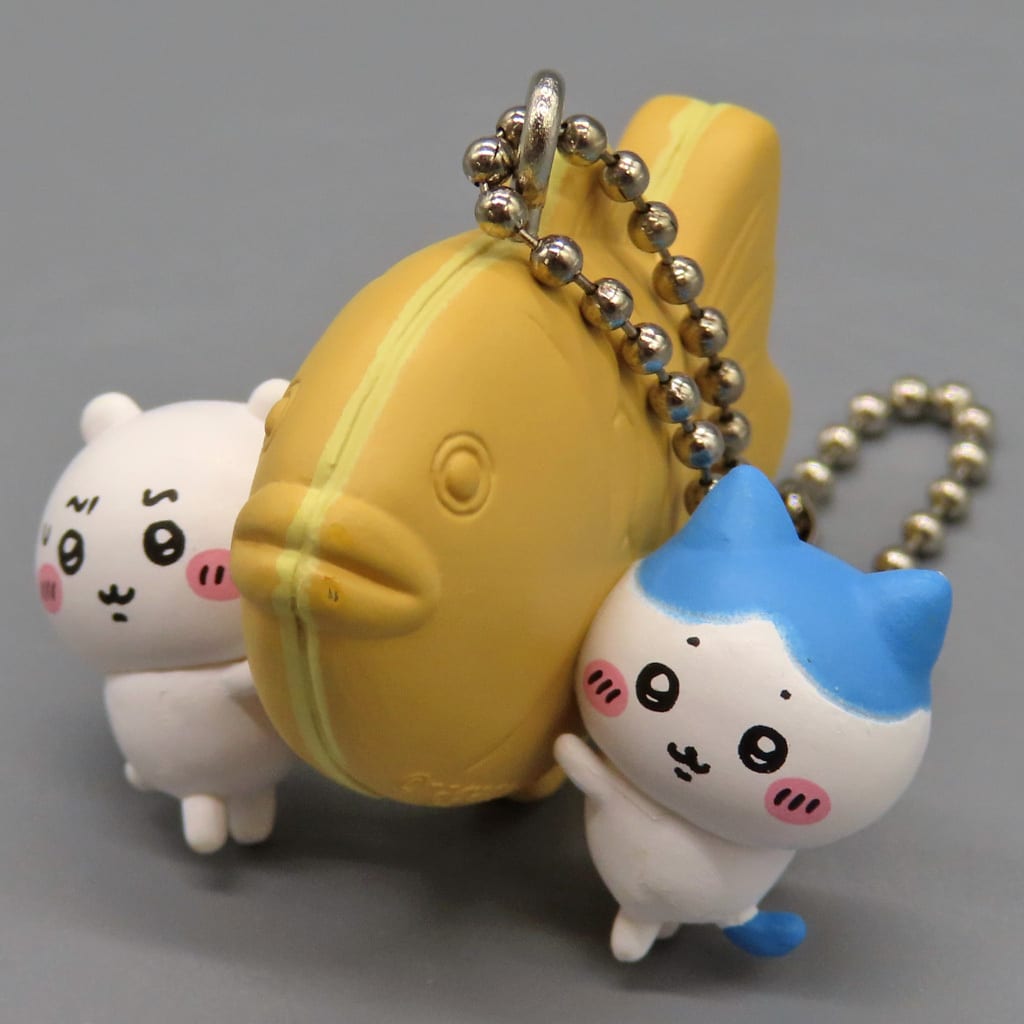 Chiikawa Chiikawa & Hachiware Taiyaki Tabemono Ippai Mascot 3 Keychain (Pre-owned) Keychain - Parade