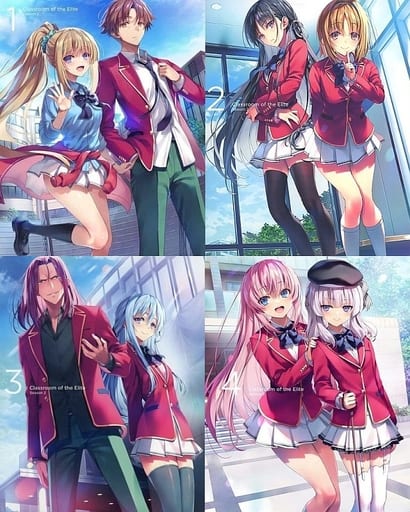 Classroom of the Elite 2nd Season First Production Edition 4-Volume Set with Box