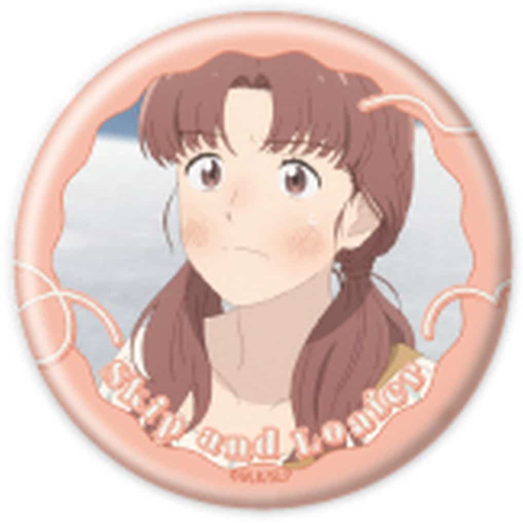 Skip and Loafer Mika Egashira Can Badge 57mm - A3