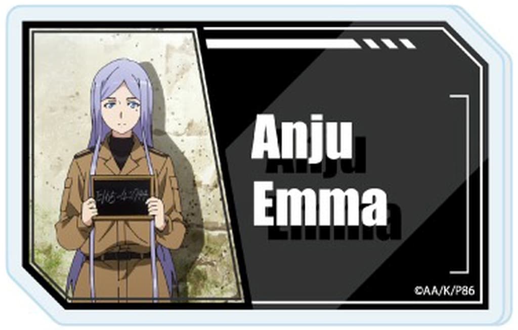 86 EIGHTY-SIX Anju Emma Acrylic Plate Badge 01 Scene Illustration - A3