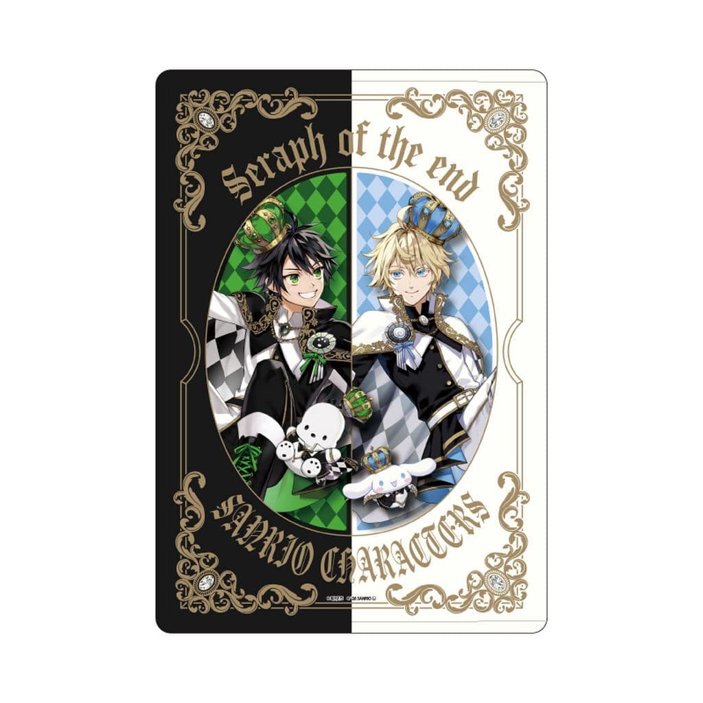 Seraph of the End Clear Case Collaboration Illustration Sanrio Characters - A3