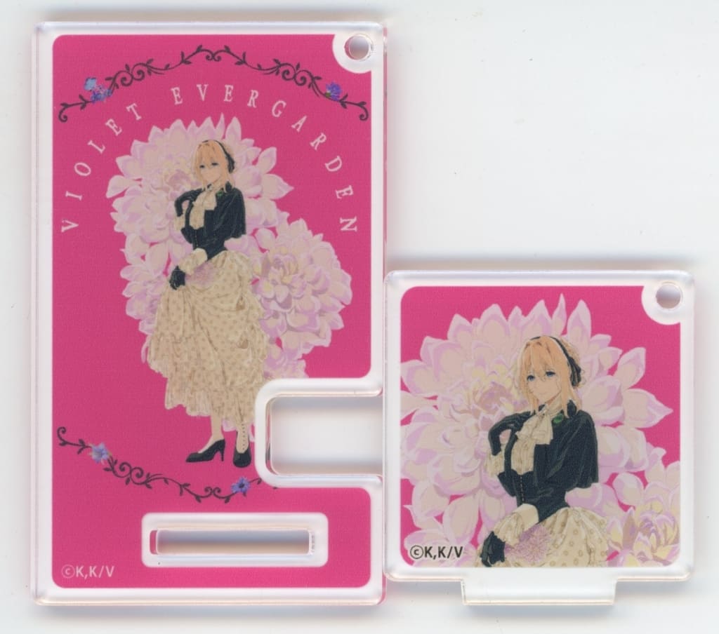 Violet Evergarden Garden Museum Hiei Collaboration Smartphone Stand (Pink)