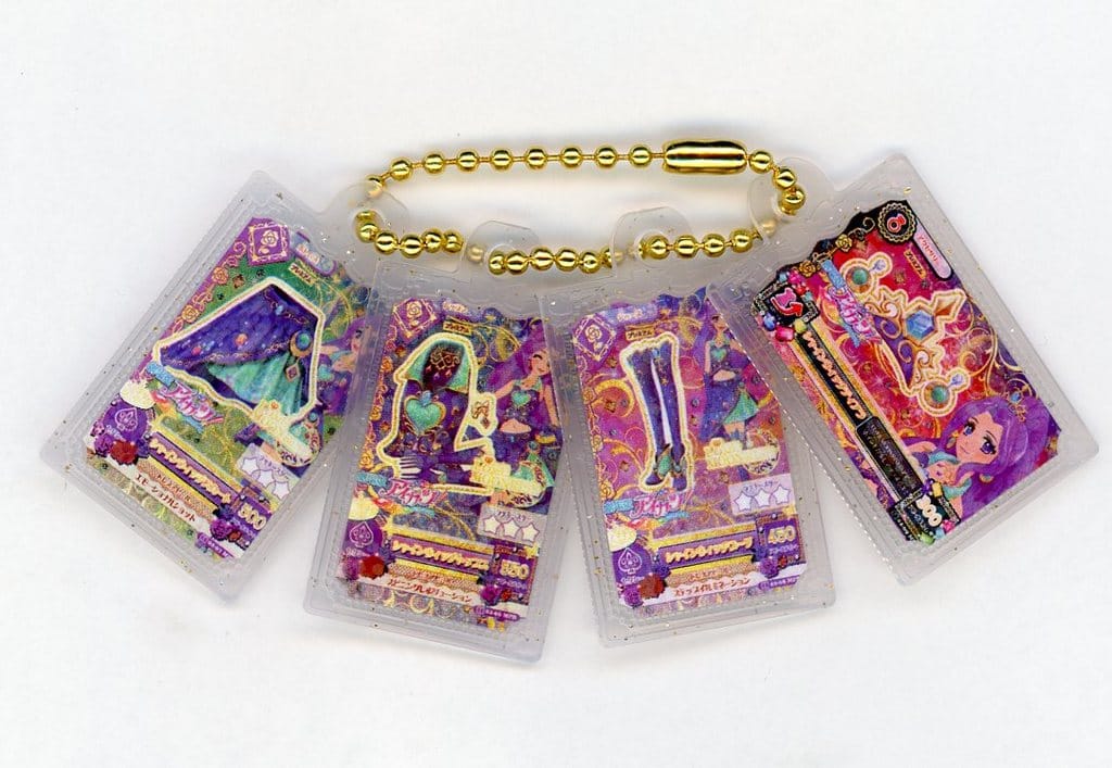 Aikatsu! Card Miniature Charm (Shine Witch Coordinate) Keychain - Bandai