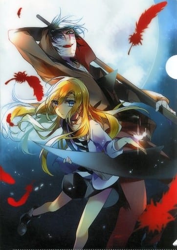 Angels of Death Zack & Rachel Original Clear File, Animate Book Fair 2018 Point Exchange Prize