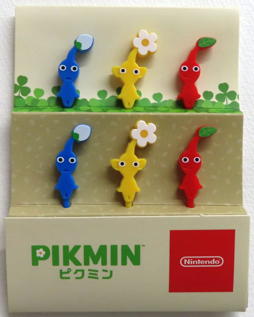 Pikmin Nintendo TOKYO 6-Piece Food Pick Set - Nintendo