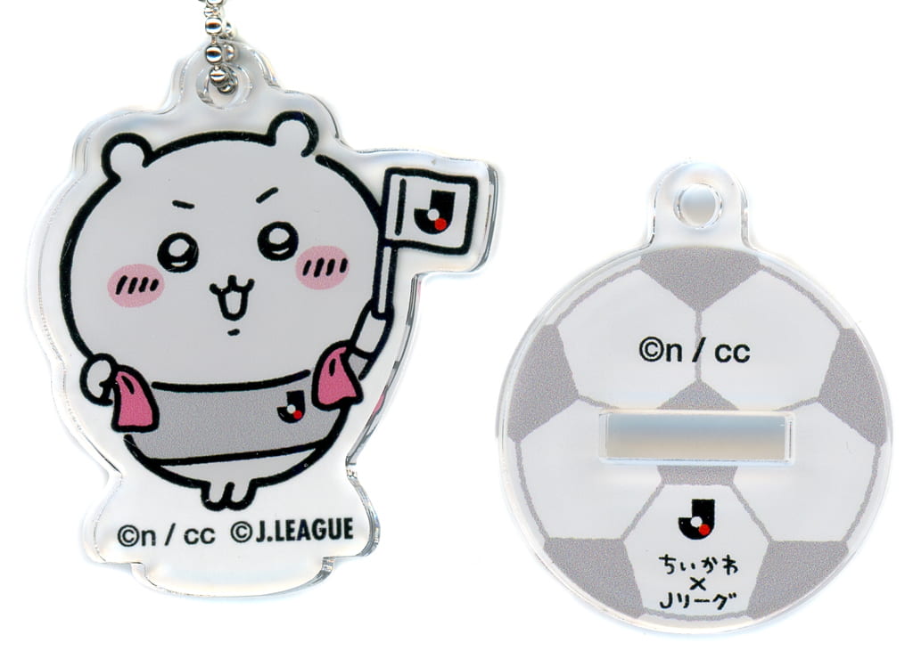 Chiikawa Chiikawa Acrylic Stand Trading Keychain Jleague Collab Pre-owned (Used)