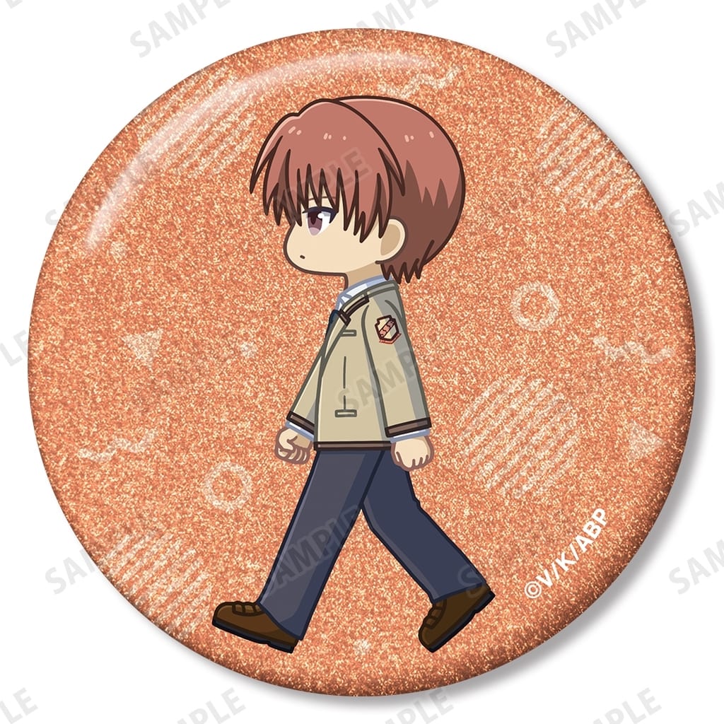 Angel Beats! Yuzuru Otonashi Chibi-Toko Trading Glitter Can Badge Can Badge (Pre-owned) - Arma Bianca
