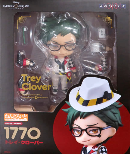 Disney Twisted-Wonderland Trey Clover Nendoroid Figure - Aniplex