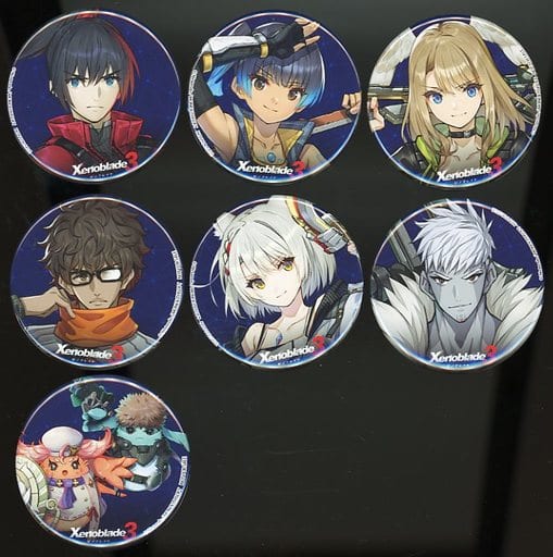 Xenoblade Chronicles 7-Piece Can Badge Set - Nintendo