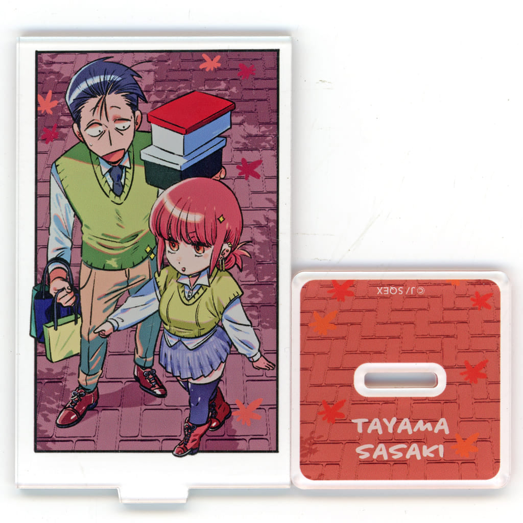 Smoking Behind the Supermarket with You Tayama & Sasaki (Autumn) e-STORE Kuji Acrylic Stand - Square Enix