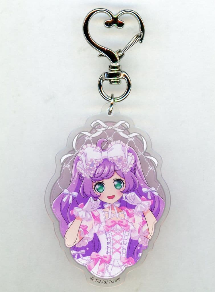 PriPara Laala Manaka Acrylic Keychain, Used